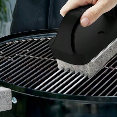 1/5pcs Heavy Duty Scrub Blocks With Ergonomic Handles - Easily Removes Tough Grease And Grime From BBQ Grills, Pool Tiles, Sinks, And Outdoor Kitchen Tools - Protects Porcelain And Stainless Steel Surfaces Without Scratching