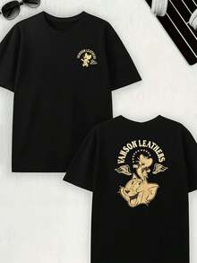Men Undershirt Tops - 黑色 - 查看 3