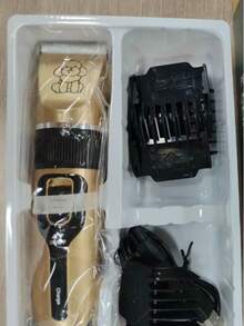 Professional Dog Grooming Kit, Quiet Dog Clipper Set, USB Rechargeable Wireless Pet Grooming Tool For Cats And Dogs - Multicolor - View 3