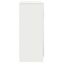 vidaXL Sideboard Mit Schublade Weiß 71x35x84 Cm Holzwerkstoff - White - View 7