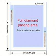 DIY 5D Diamond Painting Kit - Little Cheetah | Full Round Drill Canvas | Perfect For Beginners & Craft Lovers | Ideal Home Decor Gift For Living Room, Bedroom, Study - 彩色 - 查看 7