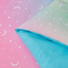 6Pcs Comforter Set For Girls Full Size Colorful Rainbow Bedding Set Galaxy Star Printed Bed Sets For Full Bed Ultra Soft Comforters With Sheet Set - ColorfulRainbow - View 7