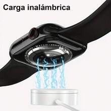 Smartwatch para Hombres y Mujeres, Reloj Inteligente de Moda: Pantalla 2.01" Bordes Ultra Finos, NFC, Asistente Diario(Calculadora/Alarma/Clima), Carga Inalámbrica, Recibe notificaciones de Whats-App/Face-book, Llamadas por Bluetooth, Seguimiento de Actividad Física, +100 Esferas Personalizables, Compatible iOS/Android - Reloj Hombre(relojes para hombre) / Reloj Mujer(relojes para mujer). - Rosa-2 Correas - Ver 5