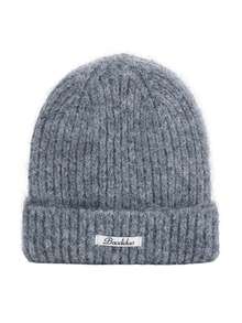 1pc Women's Dopamine Knitted Knit Beanie, Thick Warm Brimless Cap, Winter Warm Knitted Hat, Suitable For Daily Street Riding