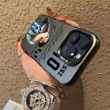 A Phone Case Displaying No. 10, King Of Football - M-MESSI, Suitable For IPhone 17, 16E, 16, 15, 14, 13, 12, 11 Mini, Pro, Max, Air, X, XR, XSMAX, 8, And 7 Plus, Featuring A Matte Surface And Anti-Drop Design.Drop-Resistant,Gifts - 混合顏色 1 - 查看 5