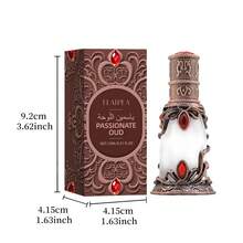 1 Piece 15ml Agarwood Dropper Fragrance Oil (2 Options Available) - Unisex, Ideal For Daily Wear & Date Nights - Perfect Gift Choice