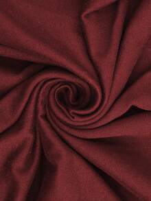 时尚休闲 Y2K 女式十字印花露肩喇叭袖上衣 - 紅色 - 查看 3