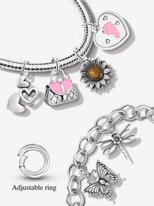 1pc Minimalist & Unique 925 Sterling Silver Mom Pendant, Delicate Jewelry Gift For Both Men And Women - Gather - View 3