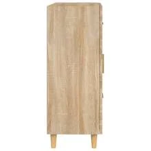 vidaXL Sideboard Sonoma-Eiche 69,5x34x90 Cm Holzwerkstoff - Yellow - View 7