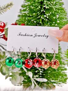 Hypoallergenic Christmas Thanksgiving Earring Set, Holiday Women Pendant Earrings Fashion Jewelry Gift, Interesting Christmas Gift Earrings