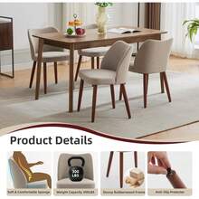 Dining Chairs - Camel - View 8
