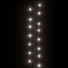 vidaXL Catena luminosa LED con 2000 LED bianchi freddi, 45 m, in PVC