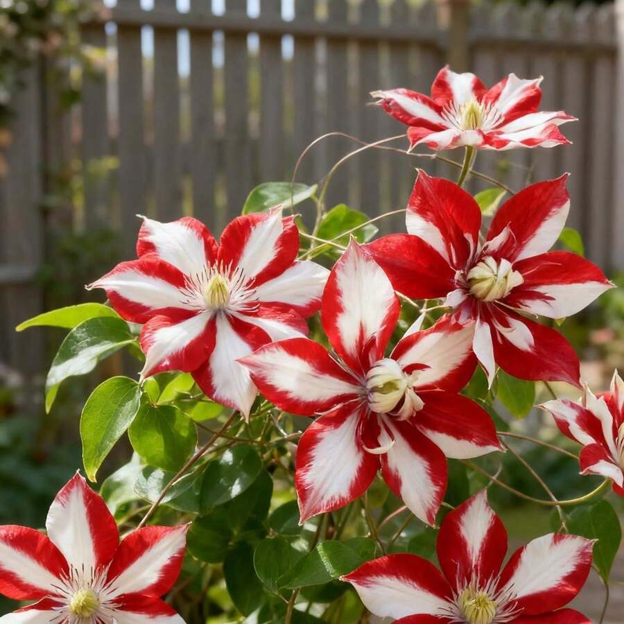 100pcs Clematis Seeds for Porch Top Planting, Flower Vines Hang Down Porch and Bloom, Decorate Porch Entrance Landscape