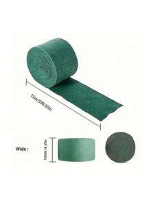 1 Roll Thermal Insulated Tree Wrap, Heavy, Duty Winter Protection, Freeze, Wind Barrier, Green Tree Trunk Protector With Thick Absorbent Material For Fruit Trees, Shrubs, Young Trees, Moisture, Resistant, Pest Control, Easy Application (Ideal For Home, Commercial Landscaping), Durable Outdoor Use, Winterizing, Gardening Essential, Tree Wrap For Growth, Winter Tree Protection, Plant Covers For Winter, Keep Warm Tree In Winter