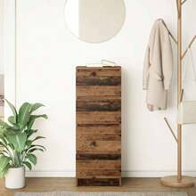 vidaXL Sideboard im Altholz-Look 37,5x35x99 cm Holzwerkstoff