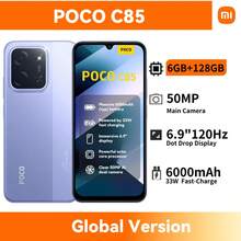XIAOMI POCO C85 – 6GB+128GB Smartphone, 50MP AI Dual Camera, 6.9" Immersive Display, Powerful Octa-Core Processor, 33W Fast Charging, 6000mAh Battery (Charger Not Included) - Purple - View 5
