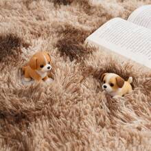 Merry Christmas Winter Soft Plush Shag Rug 5x7, Ultra Fluffy Rug For Living Room Bedroom, Non-Slip Fuzzy Large Area Rug For Living Room, Carpet For Girl Boy Kids, Modern Indoor Home Decor Aesthetic, Black - 咖啡棕 - 查看 6