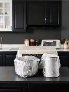 100 Stücke große Staubabdeckung, Haushaltsgeräte Staubabdeckung, geeignet für Ventilatoren, Reiskocher und andere Küchengeräte, geeignet für Schule, Büro, Zuhause, Reisen, Taschen, Lagerung