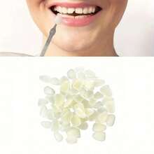 50片装临时牙齿替换套装，牙齿美白贴片，简单方便，适用于所有牙齿形状，提升自信笑容魅力 - 彩色 - 查看 5