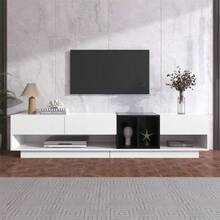 Television Stands & Entertainment Centers - White - View 2