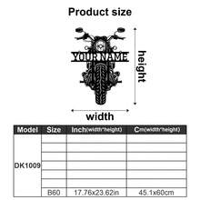 1 pièce Panneau métallique personnalisé pour moto, décoration murale de garage personnalisée, panneau de garage, panneau métallique pour couple de moto, œuvre d'art métallique pour moto - Cadeau pour les motards, Cadeau, Décoration pour couple de moto, Cadeau de mariage pour moto, Cadeau de Noël, Cadeau pour le père, le mari et le petit ami - Multicolore - Voir 33