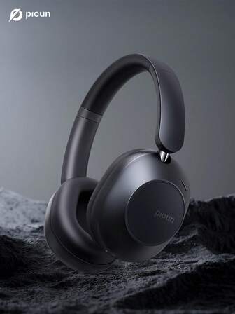  Picun F6 混合主动降噪耳机，拥有 120 小时 ANC 续航时间、16 种 EQ 模式、通透模式、无线包耳式设计、空间音频和头部追踪功能。