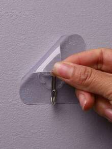 10-Pack Contemporary Metal Wall Hooks, Self-Adhesive, Easy To Install, Wall Mount - Versatile Organizer For Keys, Hats, Towels - Suitable For Bathroom, Bedroom, Office, Kitchen