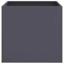 vidaXL Pflanzkübel Anthrazit 49x47x46 Cm Stahl - Grey - View 5