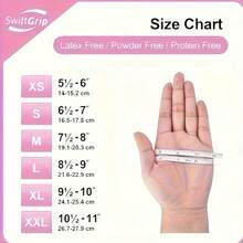 30 Stücke hellrosa Einweg-Nitrilhandschuhe, puderfrei, latexfrei, Mehrzweck-Einweghandschuhe