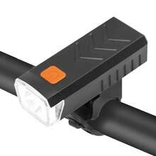 USB aufladbare Fahrrad Frontleuchte, LED Outdoor Fahrradbeleuchtung, leistungsstarkes Fahrradlicht für Mountainbike/Rennrad, tragbare Flutlicht & Scheinwerfer Kombination