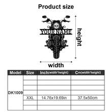 1 pièce Panneau métallique personnalisé pour moto, décoration murale de garage personnalisée, panneau de garage, panneau métallique pour couple de moto, œuvre d'art métallique pour moto - Cadeau pour les motards, Cadeau, Décoration pour couple de moto, Cadeau de mariage pour moto, Cadeau de Noël, Cadeau pour le père, le mari et le petit ami - Multicolore - Voir 32