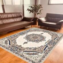 Belgian  Rug 2x1.40 Luxury Easy To Clean Hairless Non-Slip Cheap - B619 - Xem 3