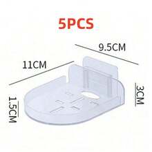 Non-Drill Adhesive CCTV Camera Wall Mount Bracket, Universally Applicable Surveillance Support Stand, No Drilling Required