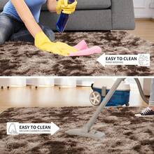 8x10 Area Rugs For Living Room, Ultra Soft Large Shag Black Bedroom Rug Upgrade Non-Slip Plush Modern Fluffy Carpet For Kids Boys Girls Room Home Decor Aesthetic - 咖啡棕 - 查看 5