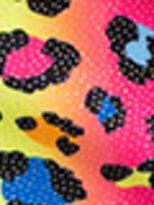 2025新款中小童可爱休闲乡村风泳衣两件套 - 彩色 - 查看 5