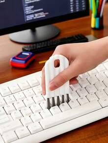 20 件细节清洁刷 - 精密灌浆和缝隙清洁套装 | 键盘瓷砖窗户轨道清洁器，可重复使用硬毛刷，适用于狭小空间