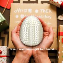 Geldpuzzle-Box für Bargeldgeschenke, Geldlabyrinth-Box, Mystery-Puzzle-Überraschungsgeschenk, eiförmige Labyrinth-Geschenkbox, Geldlabyrinth-Puzzle-Geschenkboxen, eiförmige Puzzle-Geschenkbox mit verstecktem Fach für Bargeld, Geschenke, Schätze, wiederverwendbare Geschenkbox für Erwachsene, Weihnachten, Halloween, Geburtstag, Ostern