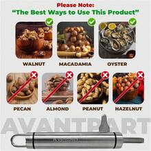 Walnut Cracker Tool With Pick Stainless Steel Kitchen Gadgets Design. Wal Nut Cracker And Macadamia Nut Cracker - Oyster Shucker, Professional Heavy Duty Wal Nut Cracker Tool - 預設 - 查看 5