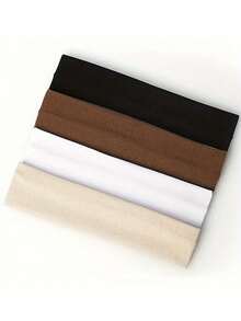 1pc Solid Color Headband Suitable For Daily Sports And Leisure, Headband With Headscarf, Sweatband, School Supplies, University Women Bandanas Winter Hair Accessories - Multicolor - View 4