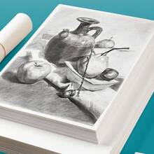 50 Sheets 160gsm High Quality Sketch Paper, Specialized Drawing Sketch Paper, A4 Sketch Paper, Thick Blank Drawing Paper - Sets - View 4