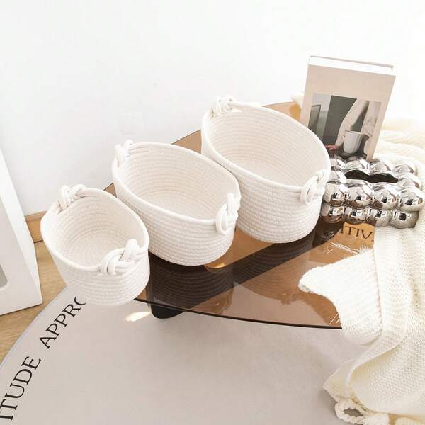 Nordischer Stil Kreative Aufbewahrungsbox für Kleidung, Spielzeug, Accessoires, Schlüssel, Kosmetik und mehr - Multifunktionale Organizer-Box für Zuhause, Wohnzimmer, Schlafzimmer, Kinderzimmer und Schrank, platzsparend, mit Griffen, weicher Stoffoptik, leicht aber stabil, faltbar für einfache Aufbewahrung, hält Alltagsartikel ordentlich sortiert und griffbereit, ergänzt minimalistisches Interieur mit klaren Linien, neutraler Farbpalette und boho-inspirierten Akzenten, ideal für tägliche Bequemlichkeit und aufgeräumte Dekoration