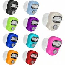 Electronic Finger Counter, Resettable Hand Tally, 5 Digit Number And LCD Electronic Digital Display, Handheld Clicker Counting - 10 Packs - View 2