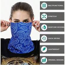 Bandana mgica tubular multifuncional tipo bufanda, para el cuello o la cabeza, para el sudor - N° 26 + 10 - Ver 4