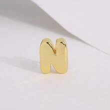 Hạt nối 26 chữ cái mạ vàng 18K, vòng tay tự làm thắt nút dành cho nữ, trang sức thời trang, quà tặng. - Vàng - Xem 15