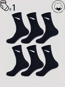 1/3/5/10 đôi tất cổ cao dành cho nam, tất cotton, tất dài, tất hàng tuần, tất đen, tất ngắn, tất thu/đông/xuân/thu/hè, thoáng khí, thấm hút mồ hôi, tất thể thao, kinh doanh, giải trí và theo mùa với màu sắc ngẫu nhiên - màu đen - Xem 14