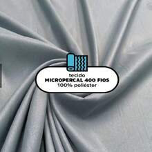 Kit Cobre Leito ATHENAS 3 Peças Casal Queen Dupla Face 400 FIOS Micropercal Toque de Algodão - Bege - Visão 5