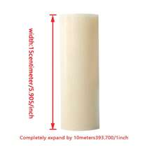 1 rolka taśmy naprawczej do szklarni, wielofunkcyjna taśma naprawcza, przezroczysta taśma do naprawy otworów, wodoodporna i zapobiegająca zamarzaniu taśma naprawcza do szklarni, wodoodporna taśma uszczelniająca, odpowiednia do szklarni, płaszczy przeciwdeszczowych, parasoli, namiotów, użytku na zewnątrz itp.