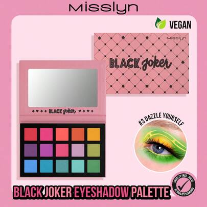  MISSLYN - 15-Color Pearlescent & Matte Eyeshadow Palette, Warm Brown Smokey Eye Makeup, Highly Pigmented, Blendable, Suitable For Y2K, Party, Beach, Travel, Holiday, Gift, Fashionable
