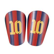 1 Pair Mini Master #10 Number Football Shin Guards, Adult Clip-On Leg Protectors - Thick Mini Football Shin Pads - Suitable For All Seasons - Multicolor - View 9
