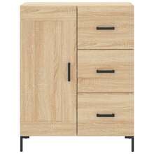 vidaXL Highboard in rovere Sonoma 69,5x34x180 cm, in legno composito